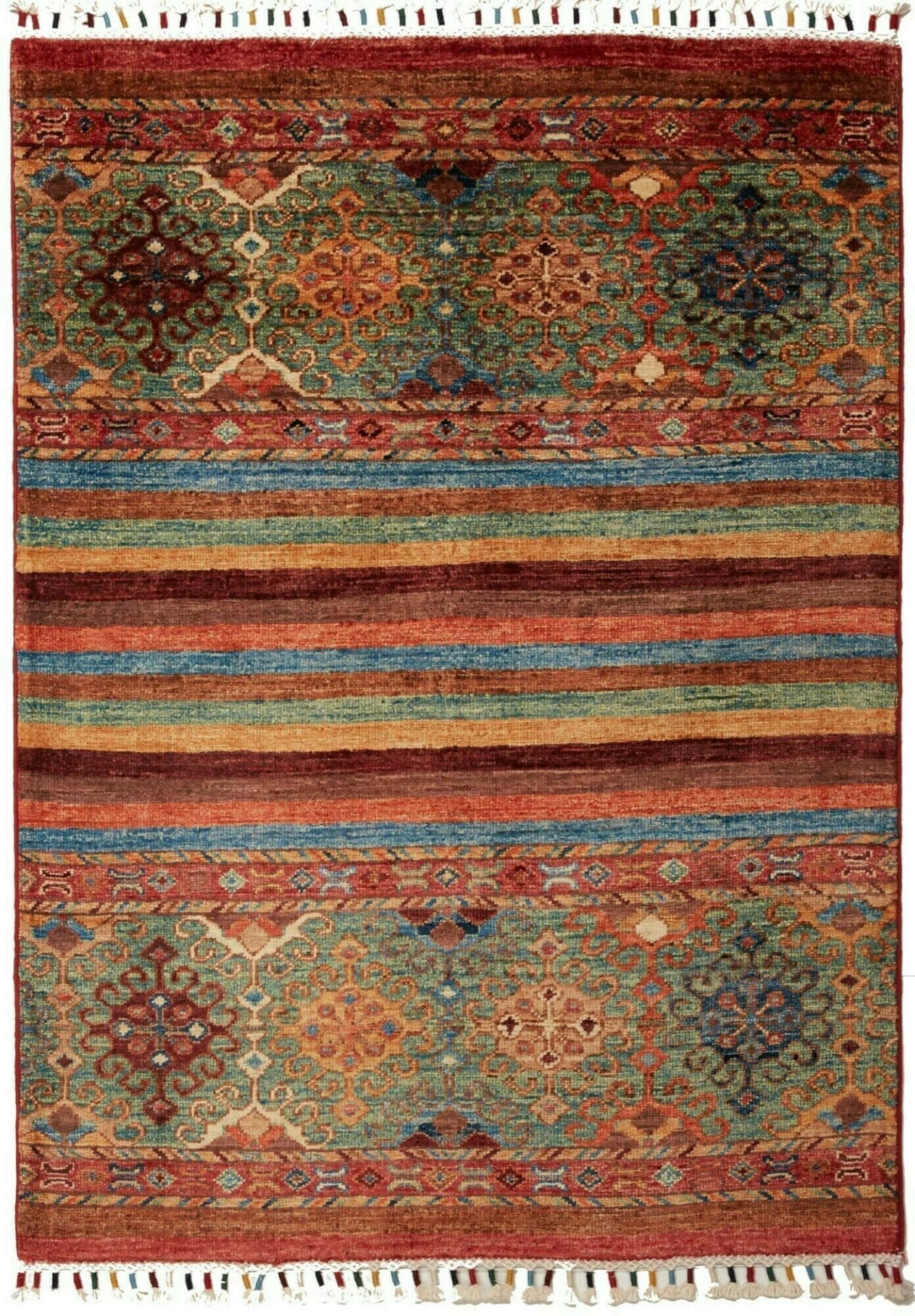 Orientteppich Samarkand 85 x 123 cm – handgeknüpft, Schurwolle