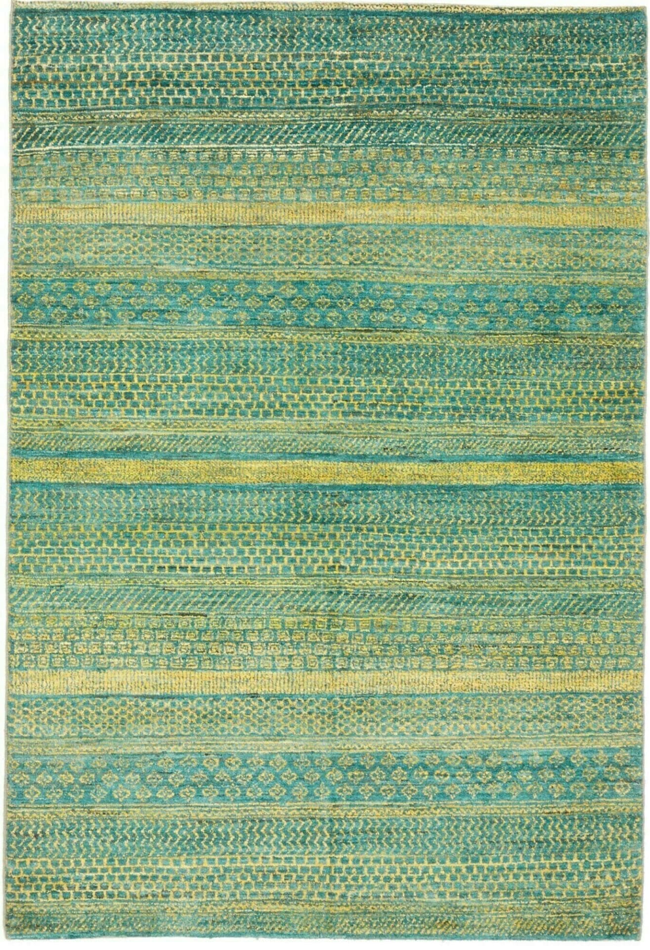Loribaft Orientteppich 83 x 121 cm aus Schurwolle, handgeknüpft