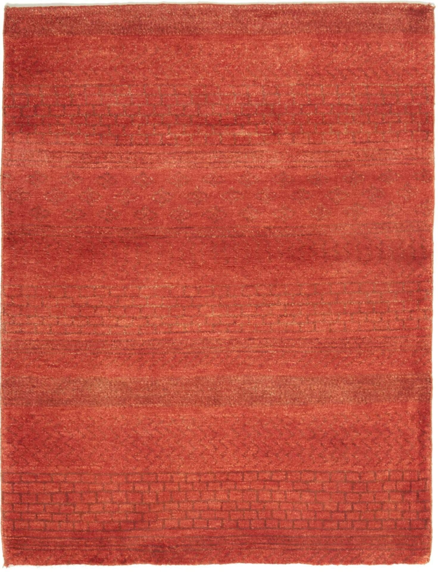 Loribaft Orientteppich 83 x 108 cm aus Schurwolle, handgeknüpft