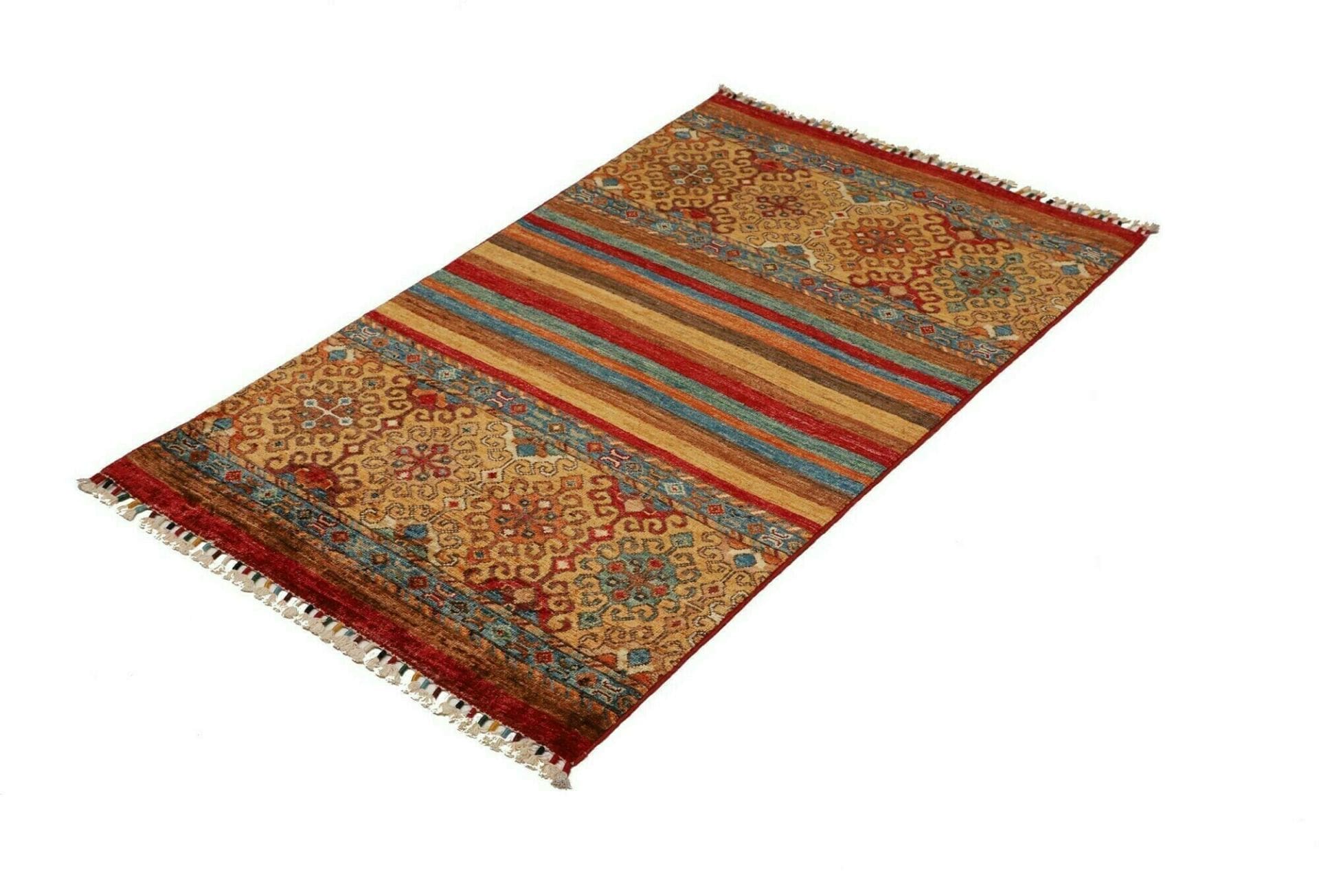 Samarkand Orientteppich 83 x 125cm, Schurwolle, handgeknüpft