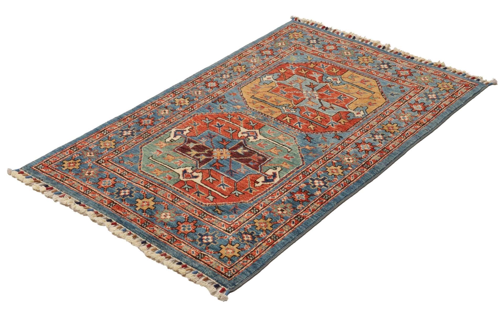 Ziegler Orientteppich 83 x 122 cm aus Schurwolle, handgeknüpft