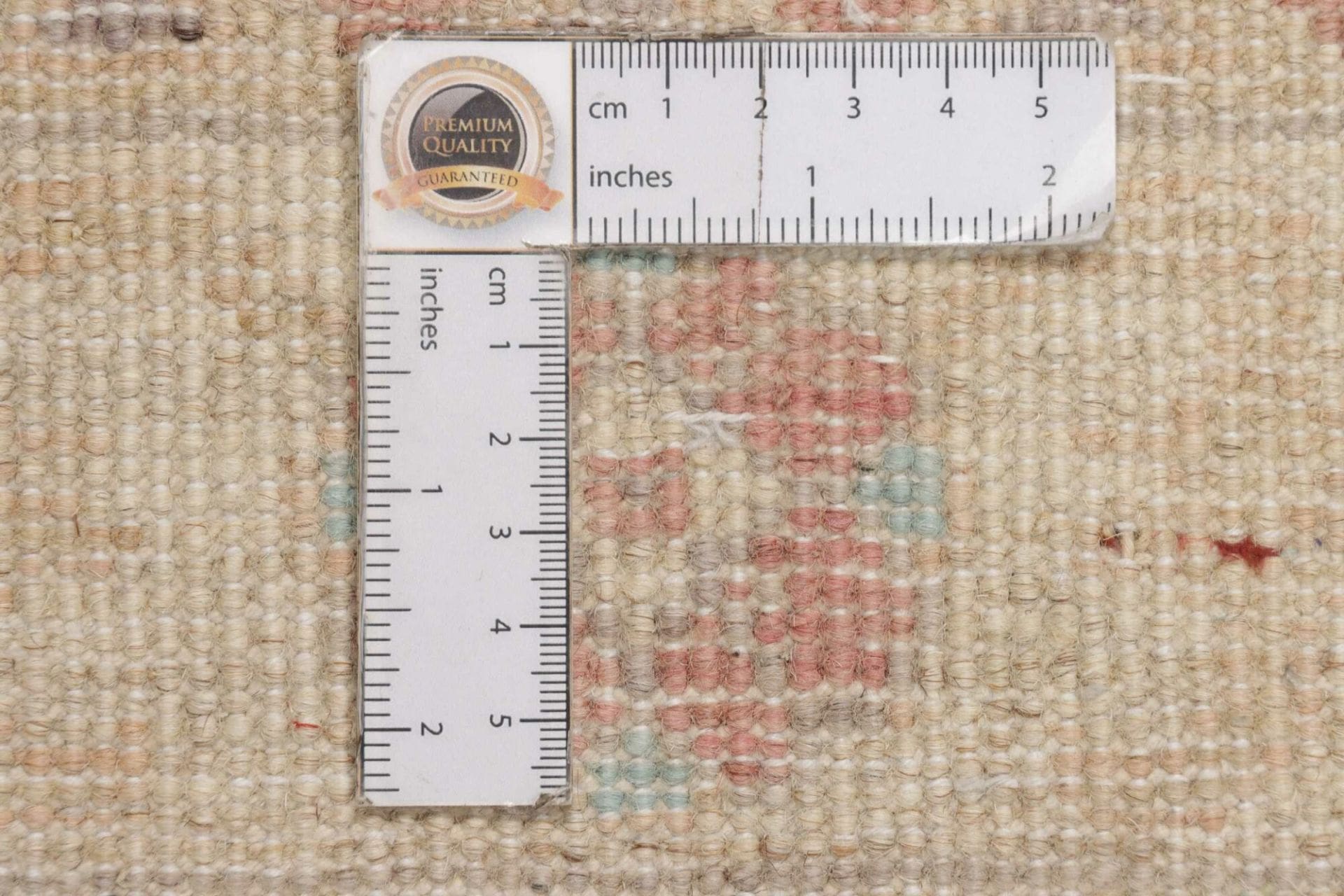 Kazak Orientteppich 85 x 124cm, geometrisches Muster, handgeknüpft