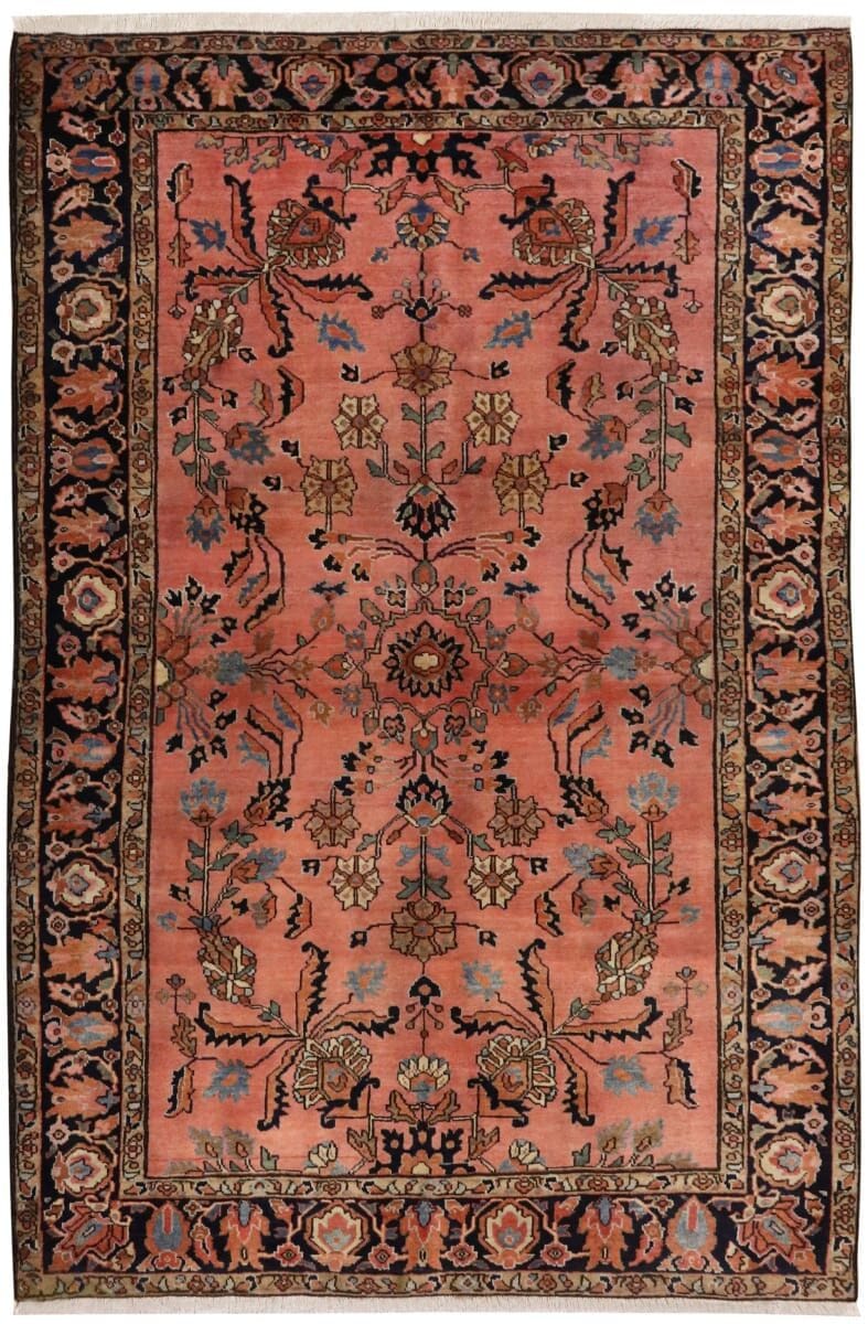 Perserteppich Sarough 174x109 cm – farbenfrohe Blumenmuster, handgeknüpft