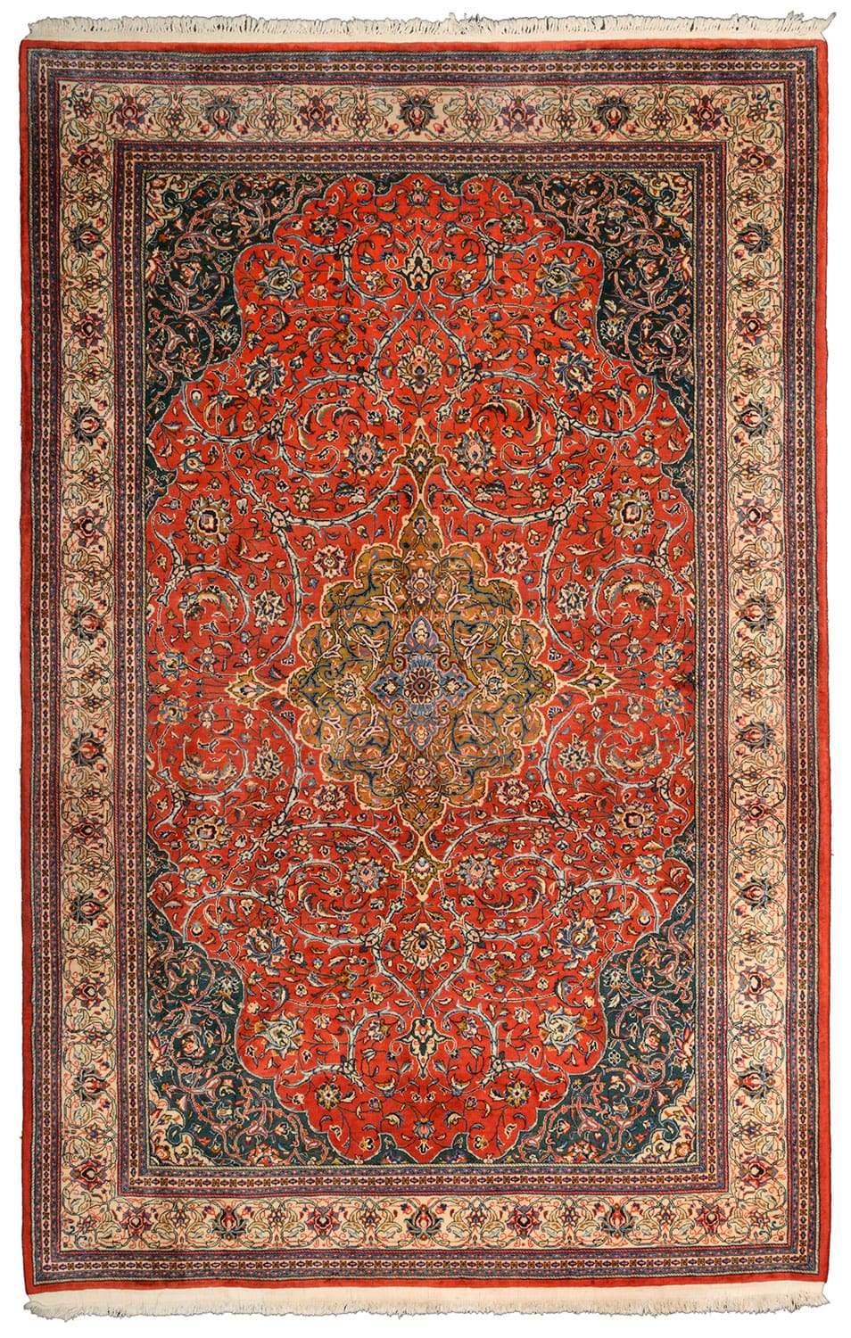 Orientteppich Sarouk 325x220 cm | Handgeknüpft | Hochwertig