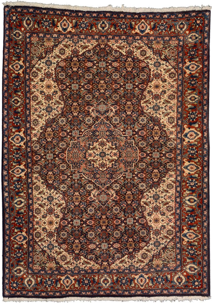 Orientteppich Sarouk 155x110 cm - Handgeknüpft, traditionell