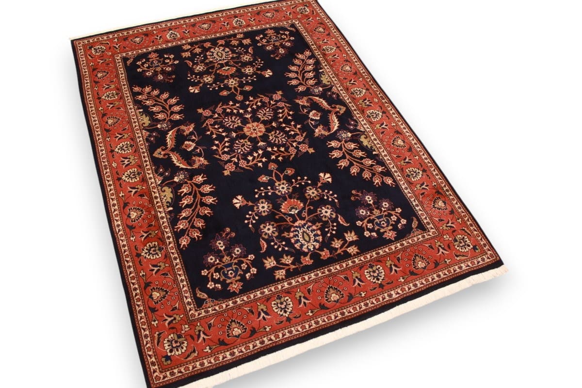 Perserteppich Sarough 242x177 cm – Handgeknüpft, Wollqualität