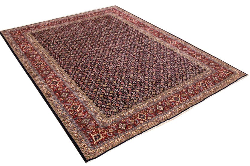 Perser Teppich Sarough 337x266 cm - Farbenfrohe Blumenmotive, handgeknüpft