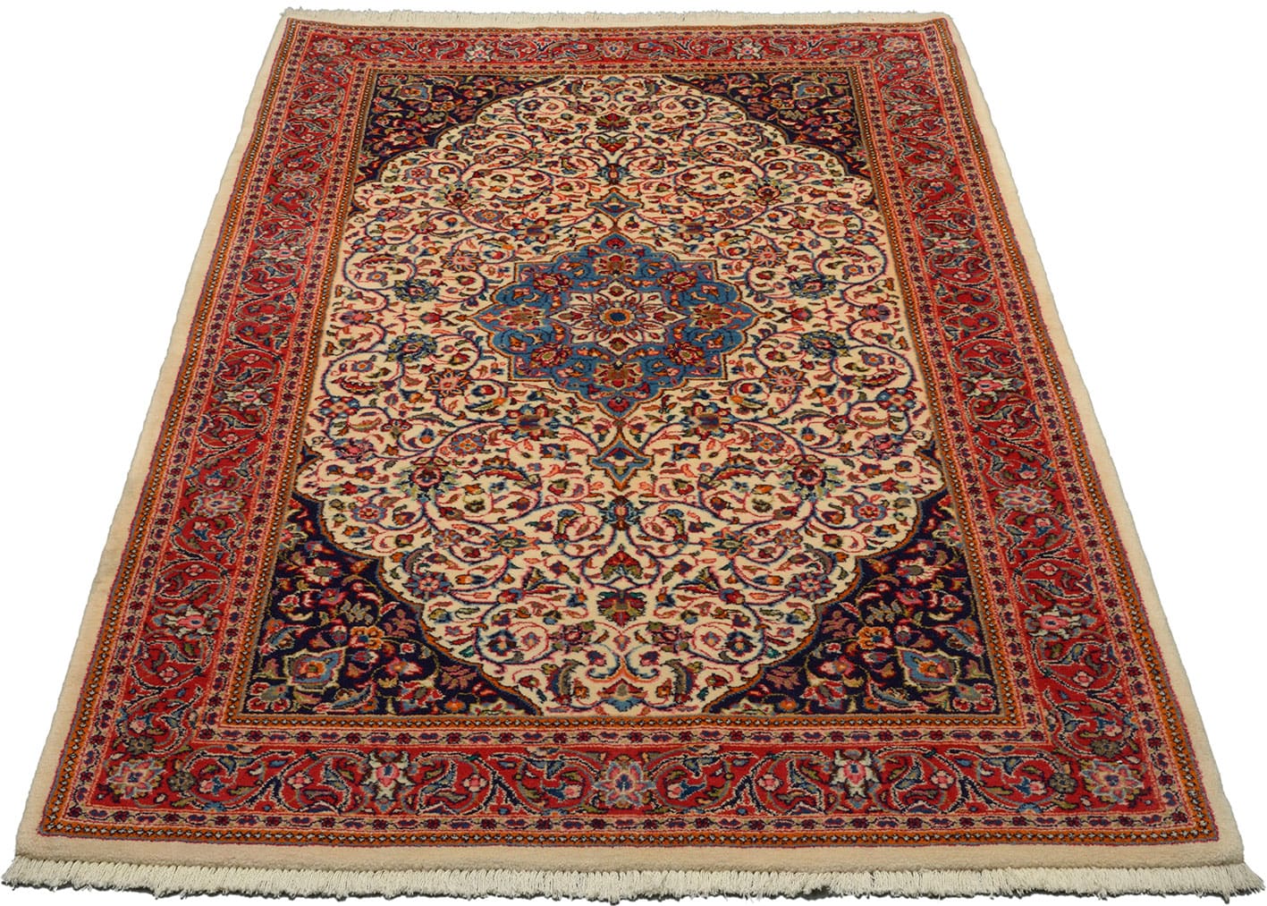 Sarouk Orientteppich 217x139 cm | Handgeknüpft, klassisches Muster