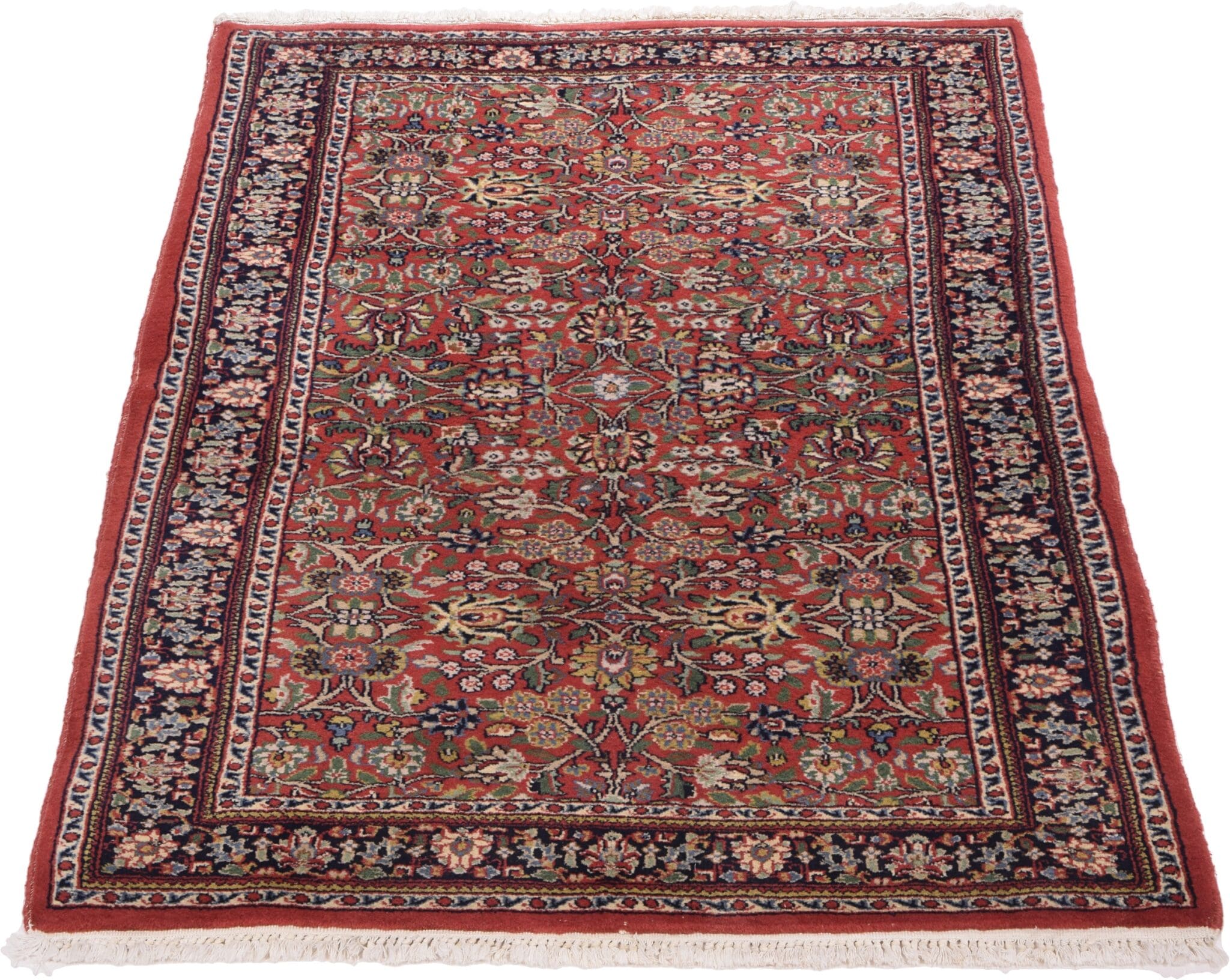 Sarouk Orientteppich 147x92 cm, handgeknüpft, klassisches Design