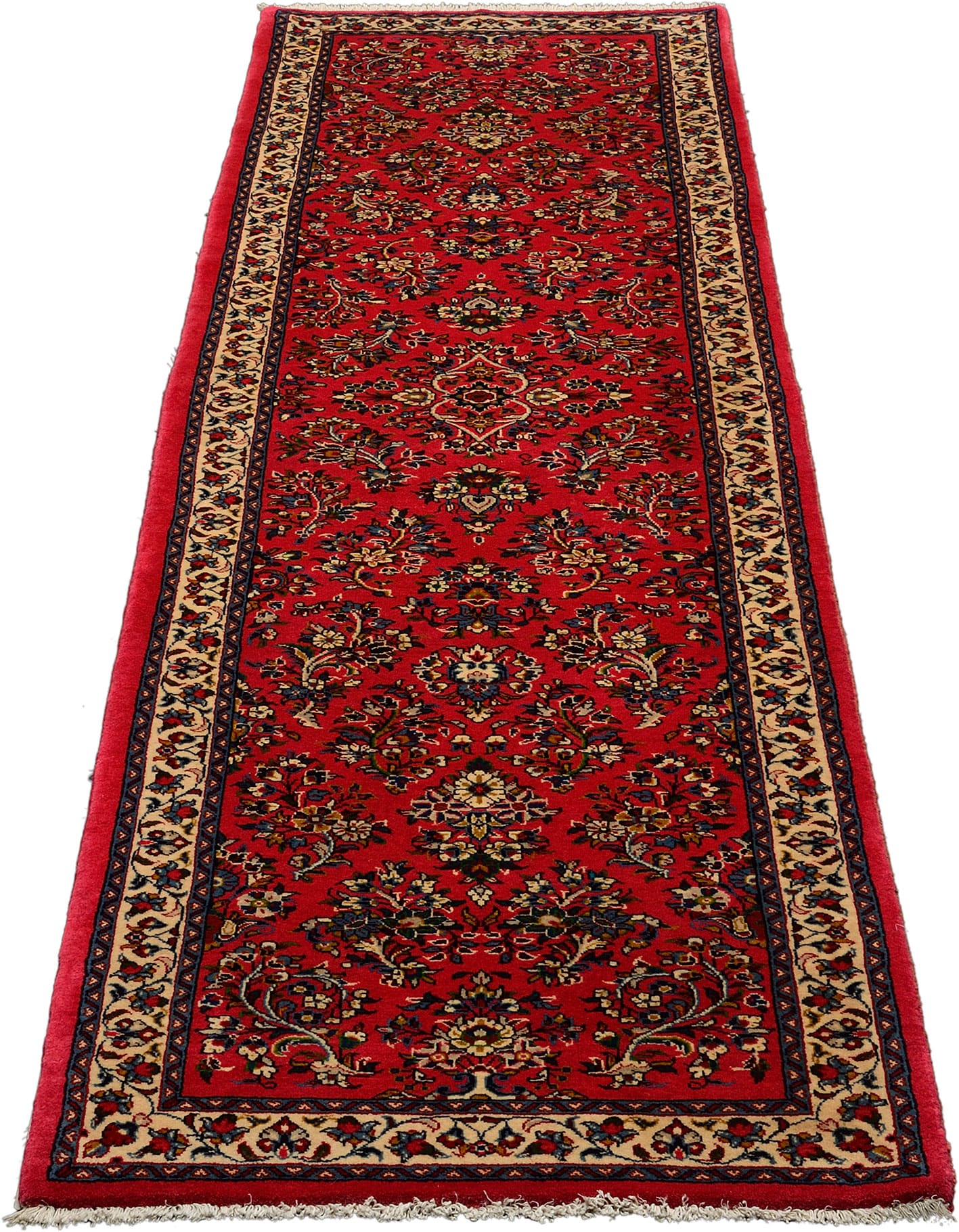 Sarouk Orientteppich 315x86 cm, handgeknüpft, traditioneller Stil