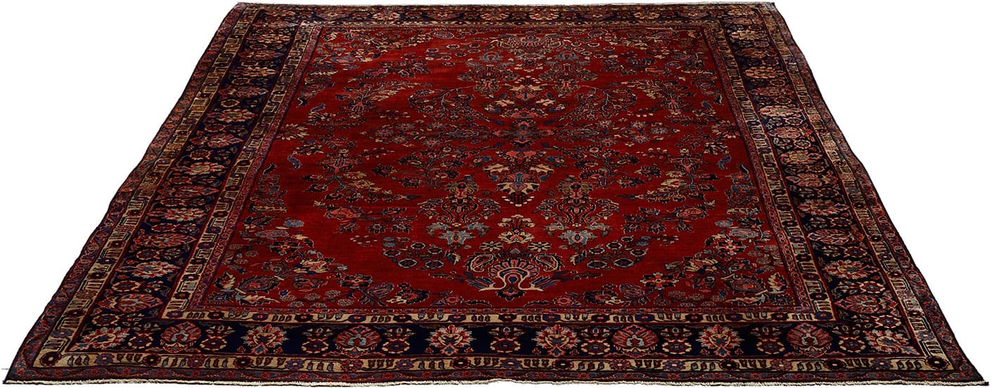 Sarouk Orientteppich 432x318 cm – Handgeknüpft, einzigartiges Muster