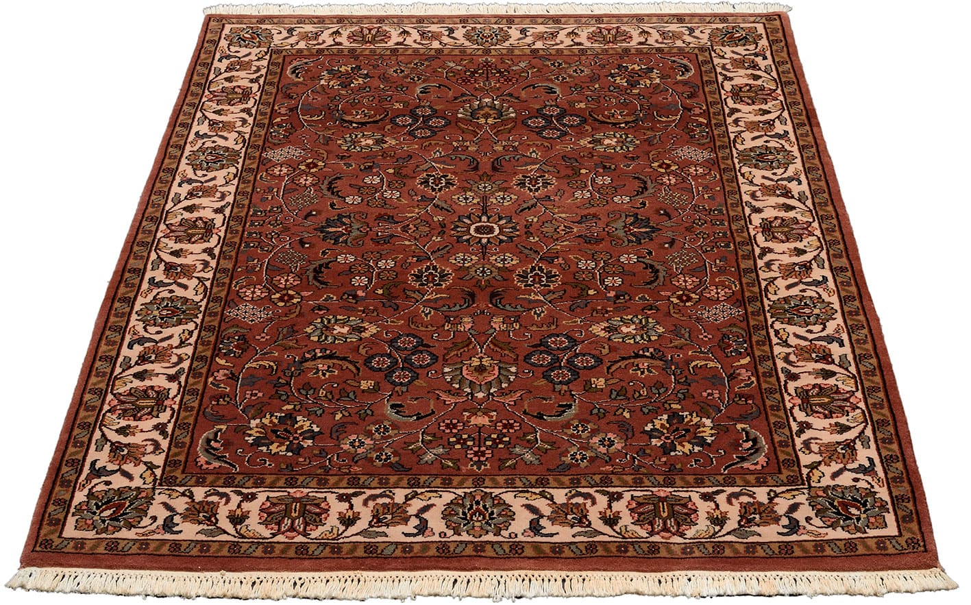 Orientteppich Sarouk 180x124 cm – handgeknüpft, klassisches Muster