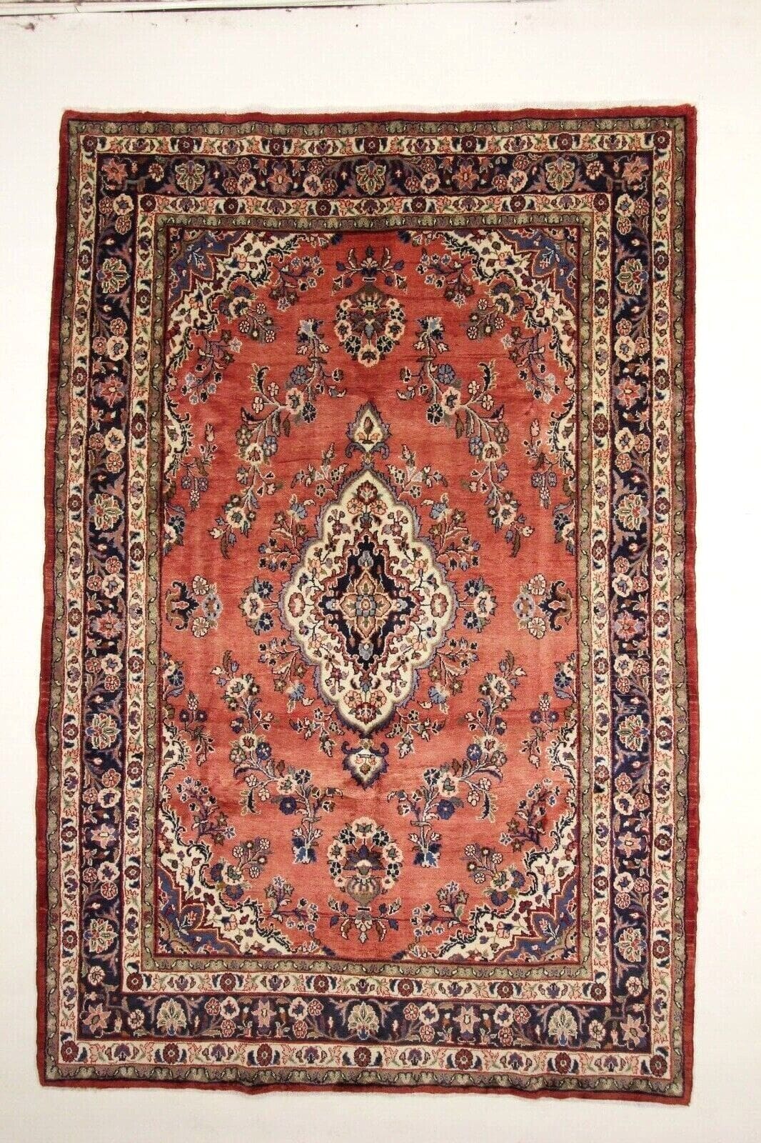 Wunderschöner Perserteppich Hamadan 337 x 216 cm, 200.000 Knoten, handgeknüpft