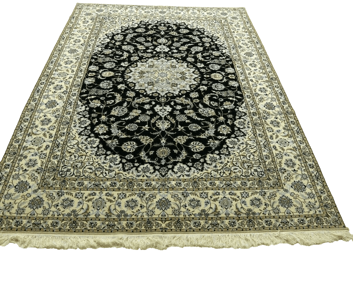 Wunderschöner Perserteppich Super Nain 6 La 312x201 cm, 1000 Knoten, handgeknüpft