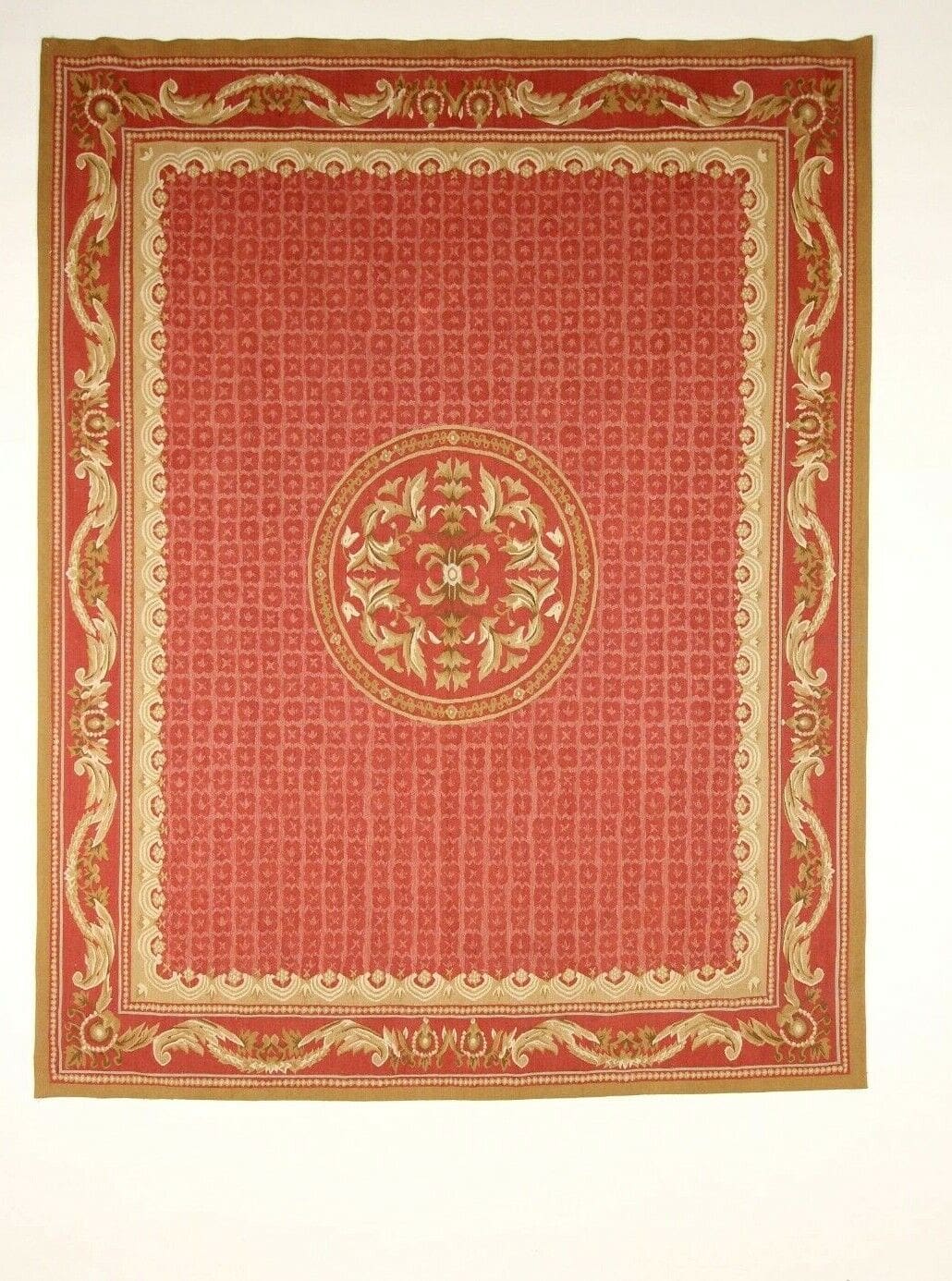 Wunderschöner Orientteppich Aubusson 316 x 245 cm handgeknüpft
