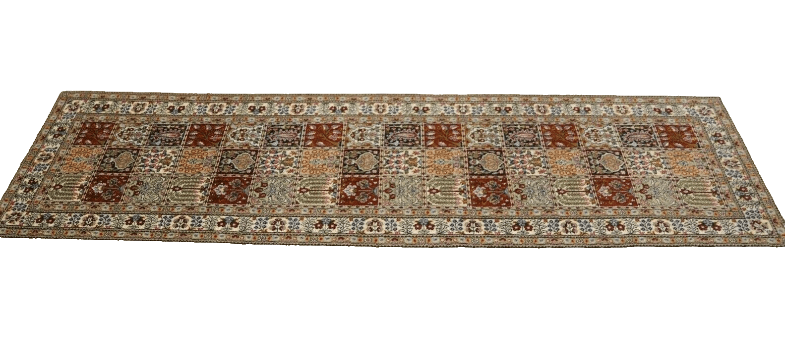 Orientteppich Perserteppich Super Moud 298 x 78 cm, 400000 Knoten, handgeknüpft