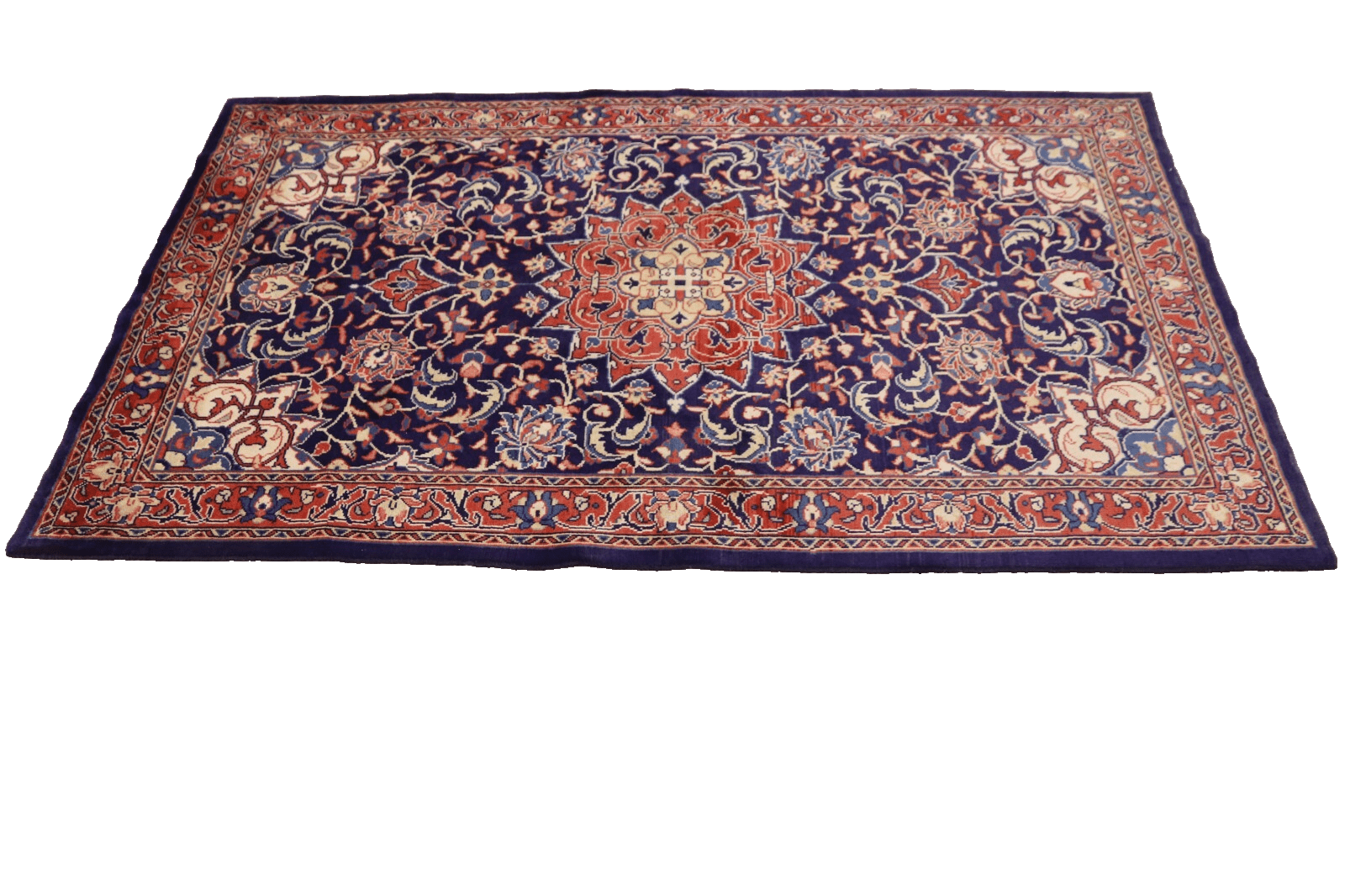 Handgeknüpfter Perserteppich Sarough 222 x 131 cm, 2.500.000 Knoten