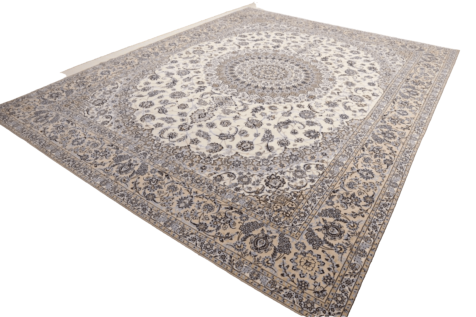 Wunderschöner Orientteppich 412 x 313 cm, 1000 Knoten, handgeknüpft