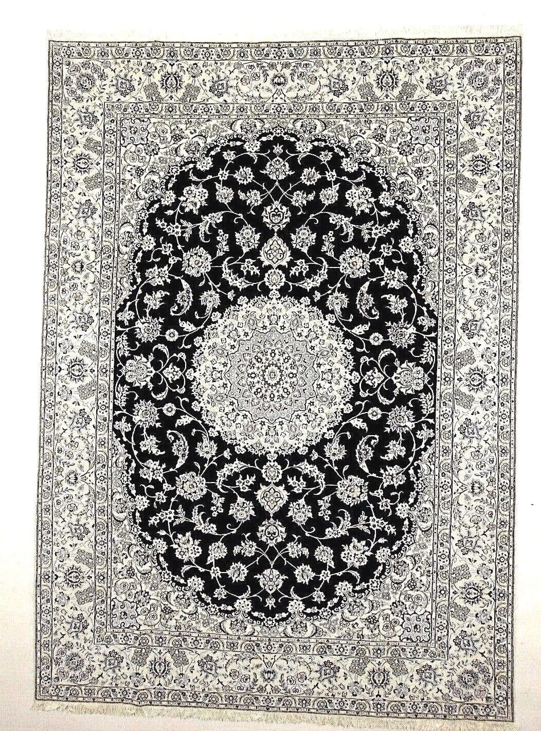 Perserteppich 362 x 249 cm, 500.000 Knoten, handgeknüpft, neu