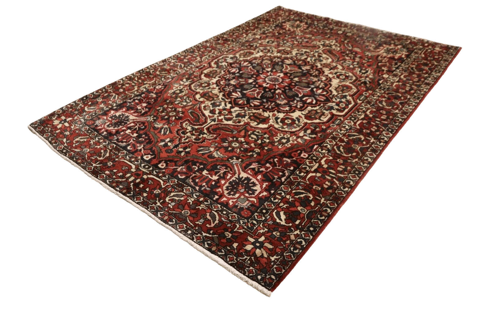 Perserteppich Bakhtiar 312 x 206 cm, 200.000 Knoten, handgeknüpft