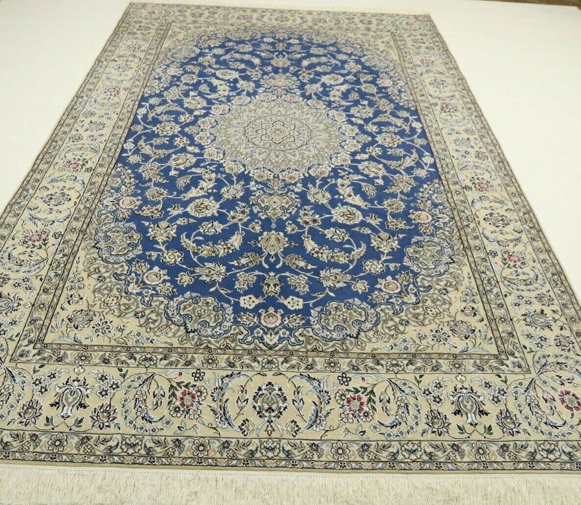 Wunderschöner Perserteppich 310x207 cm, 500.000 Knoten, handgeknüpft