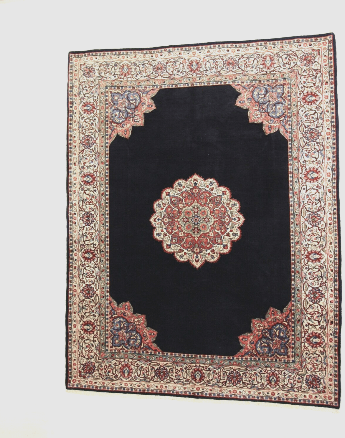 Orientteppich Sarough 317 x 241 cm, 250.000 Knoten, handgeknüpft
