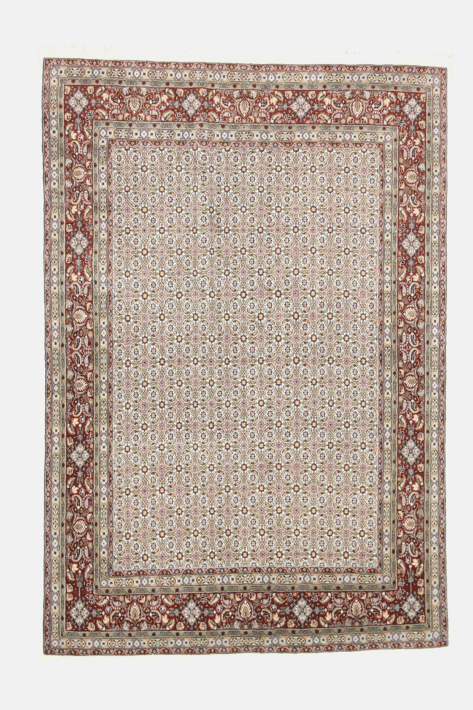 Orientteppich Moud 248 x 170 cm, 400000 Knoten, handgeknüpft