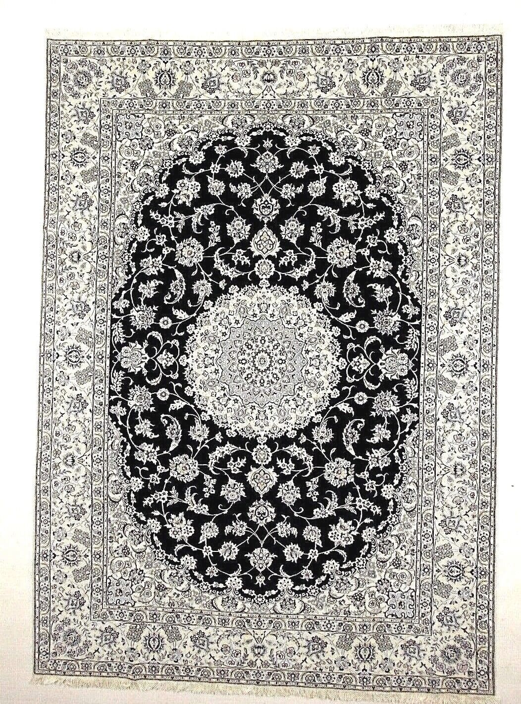 Wunderschöner Super Nain 9 La Perserteppich 352 x 247 cm, 500k Knoten, handgeknüpft
