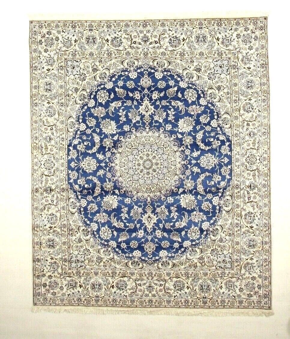 Wunderschöner Perserteppich 305 x 251 cm, 500.000 Knoten, handgeknüpft