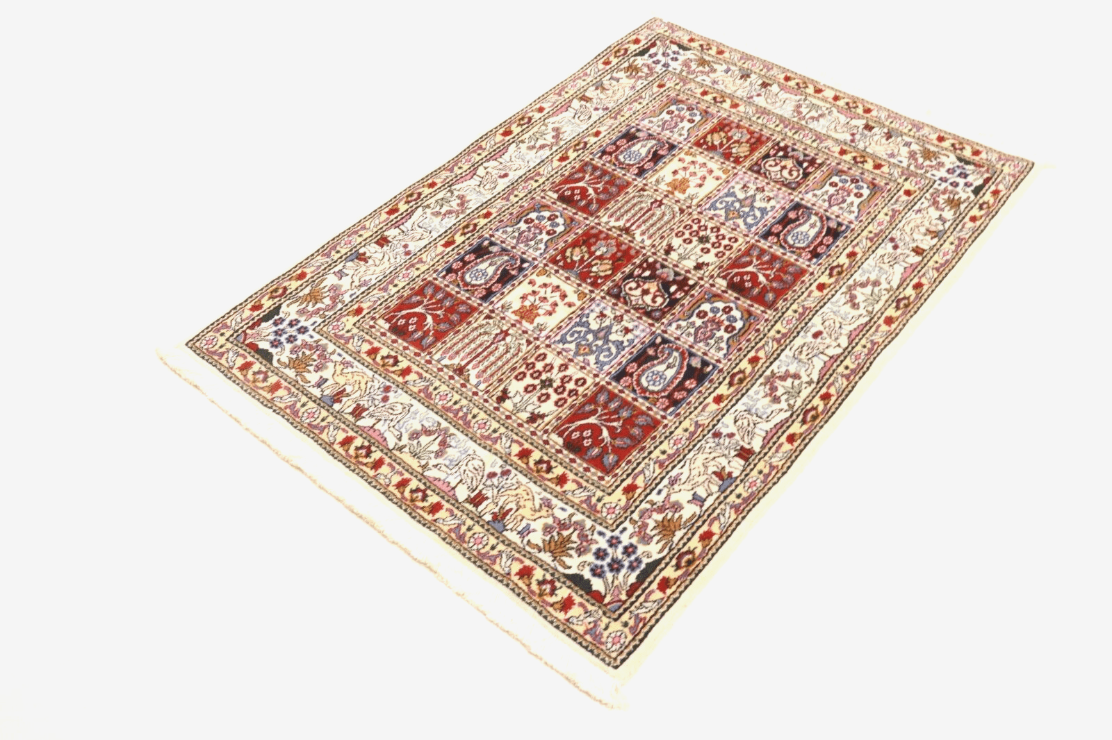 Perserteppich Moud 145 x 99 cm, 400000 Knoten, handgeknüpft