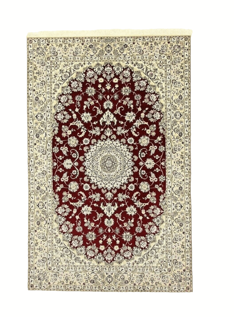 Orientteppich Super Nain 6 La 243 x 157 cm, 850000 Knoten, handgeknüpft