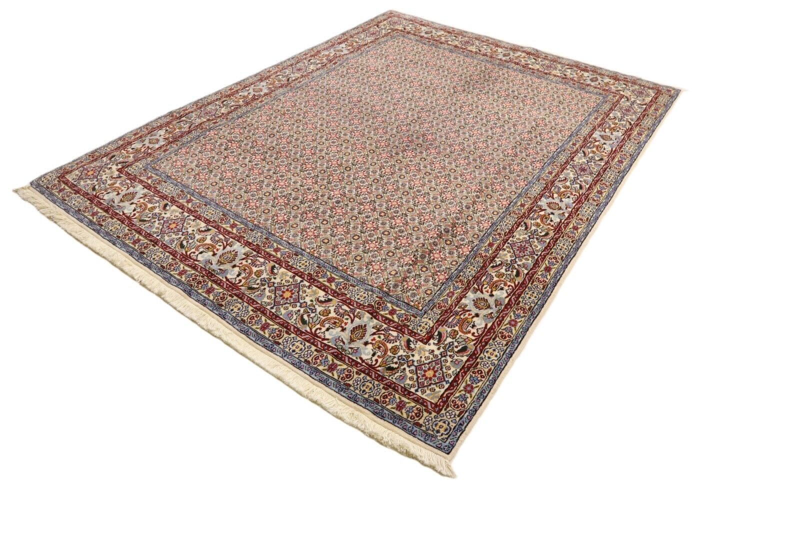 Wunderschöner Orientteppich 249 x 197 cm, 400.000 Knoten, handgeknüpft