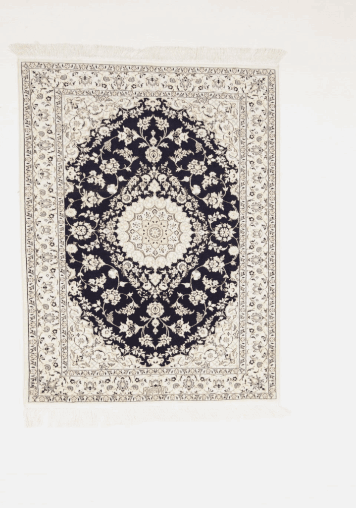 Orientteppich Super Nain 6 La 142x108 cm, 850000 Knoten, handgeknüpft