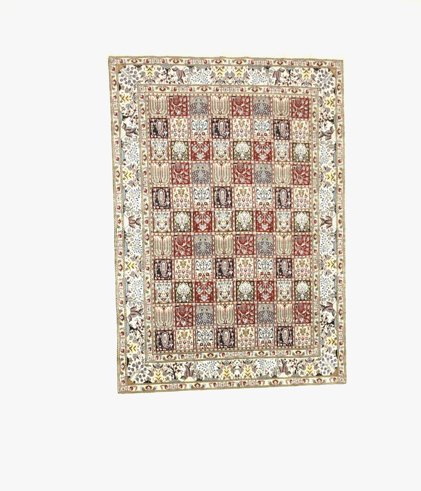Perserteppich 239x167 cm, 400.000 Knoten, handgeknüpft, Neu