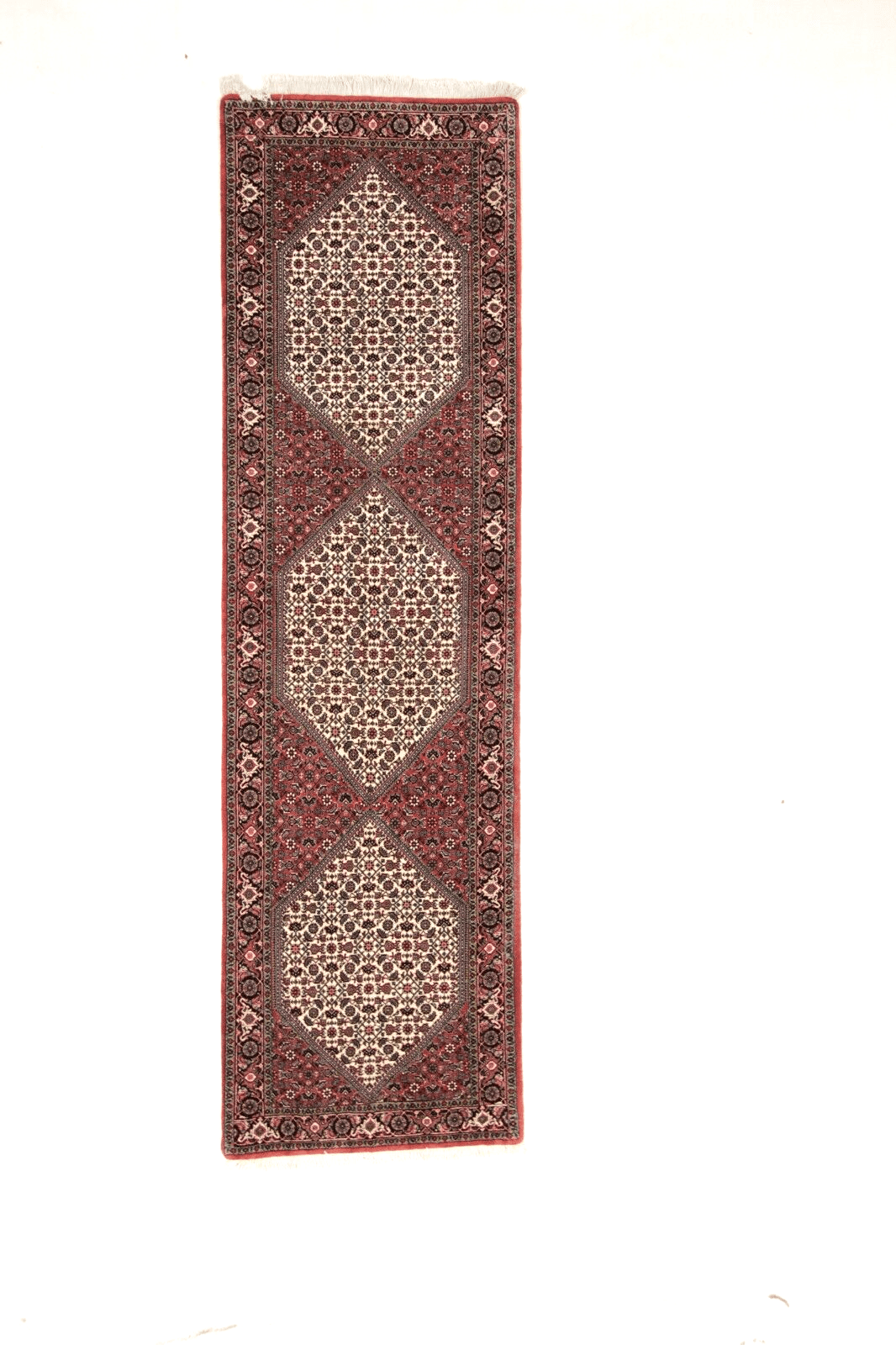 Orientteppich Bidjar 302x84 cm, 500.000 Knoten, handgeknüpft