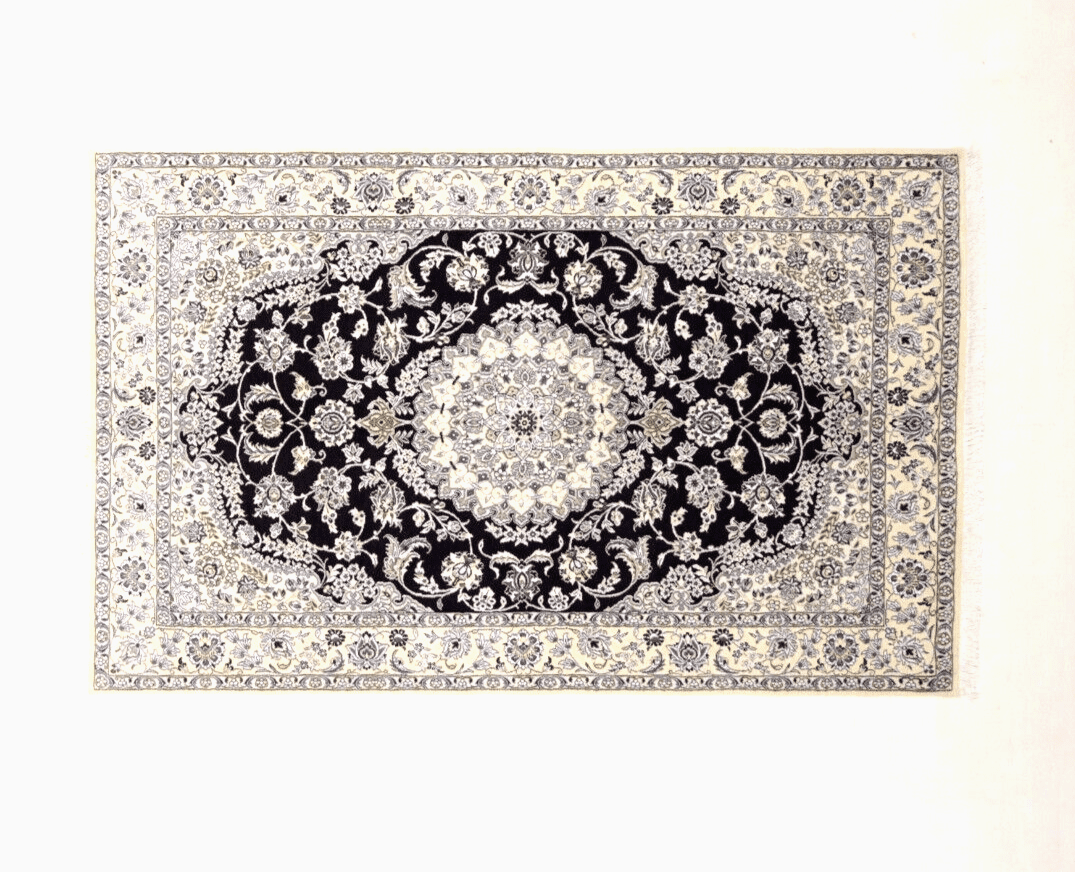 Wunderschöner Super Nain 9 La Perserteppich 248 x 155 cm, handgeknüpft