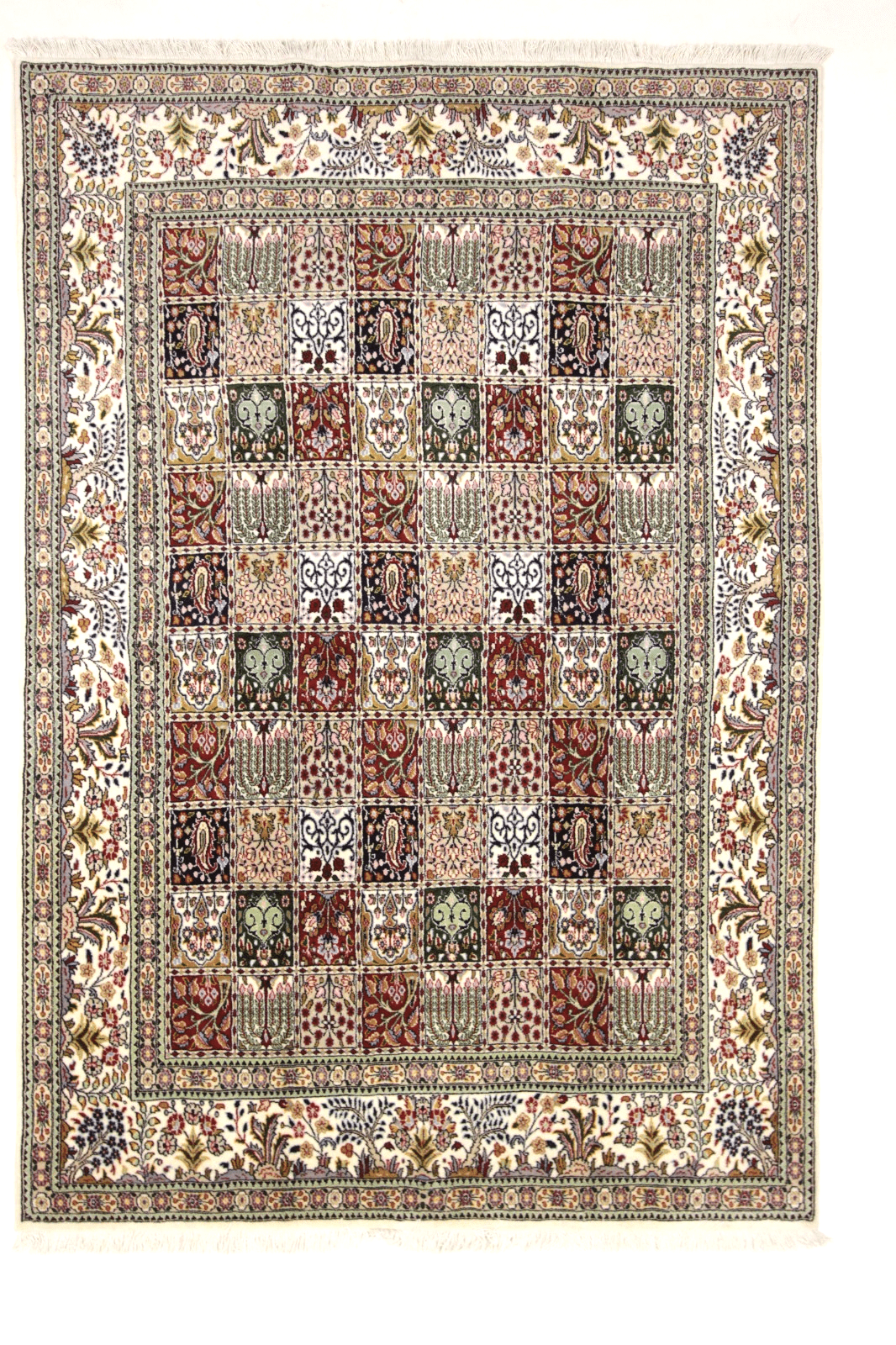 Perserteppich Super Moud 234 x 161 cm, 400000 Knoten, handgeknüpft