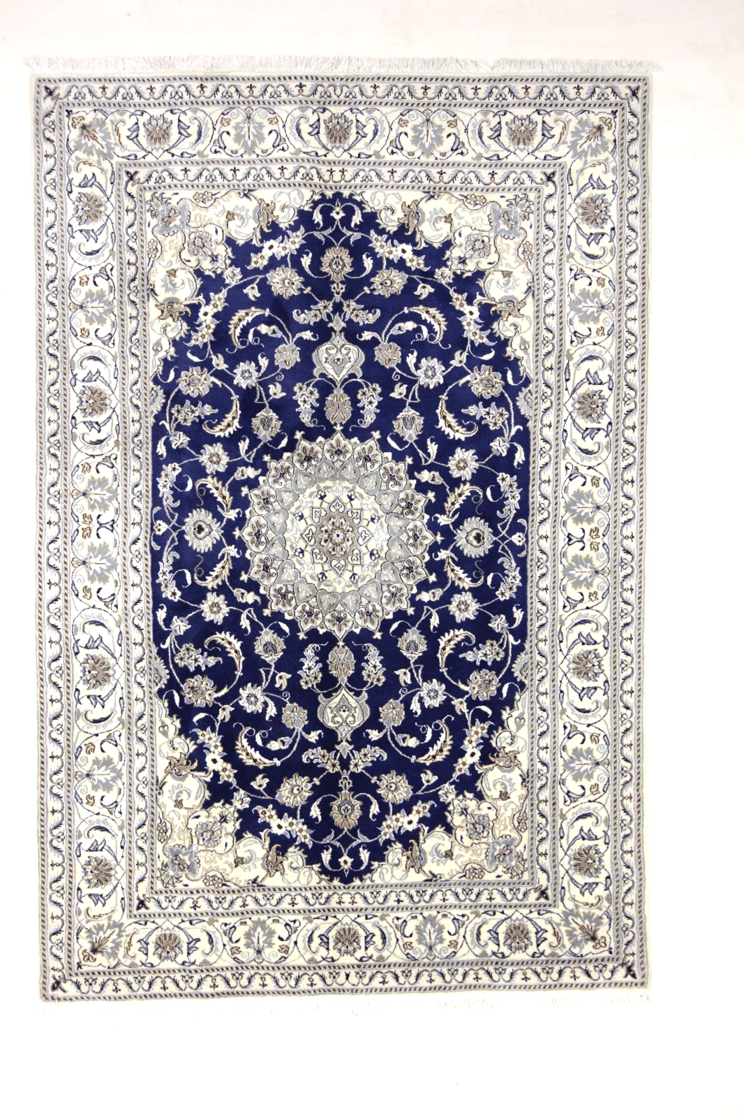 Wunderschöner Orientteppich 302 x 201 cm, 300000 Knoten, handgeknüpft