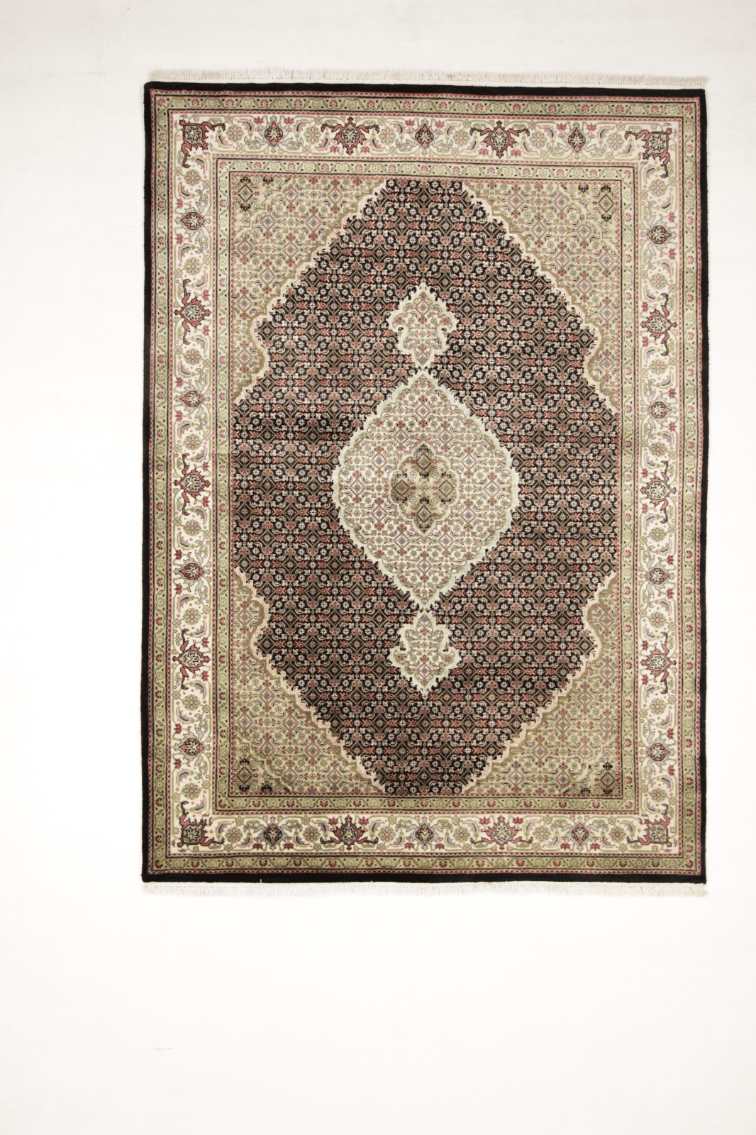 Wunderschöner Orientteppich 244 x 164 cm, 300.000 Knoten, handgeknüpft