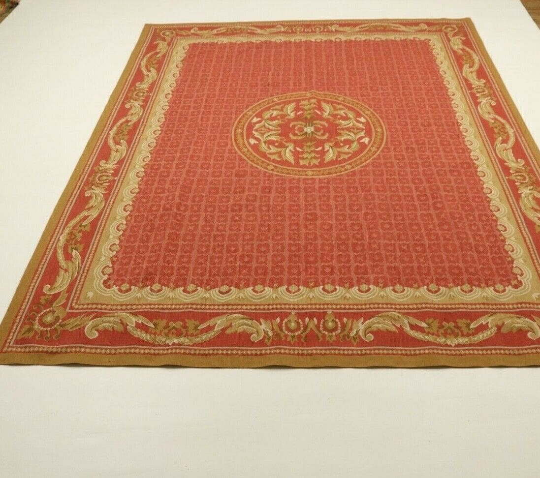 Wunderschöner Orientteppich Aubusson 316 x 245 cm handgeknüpft
