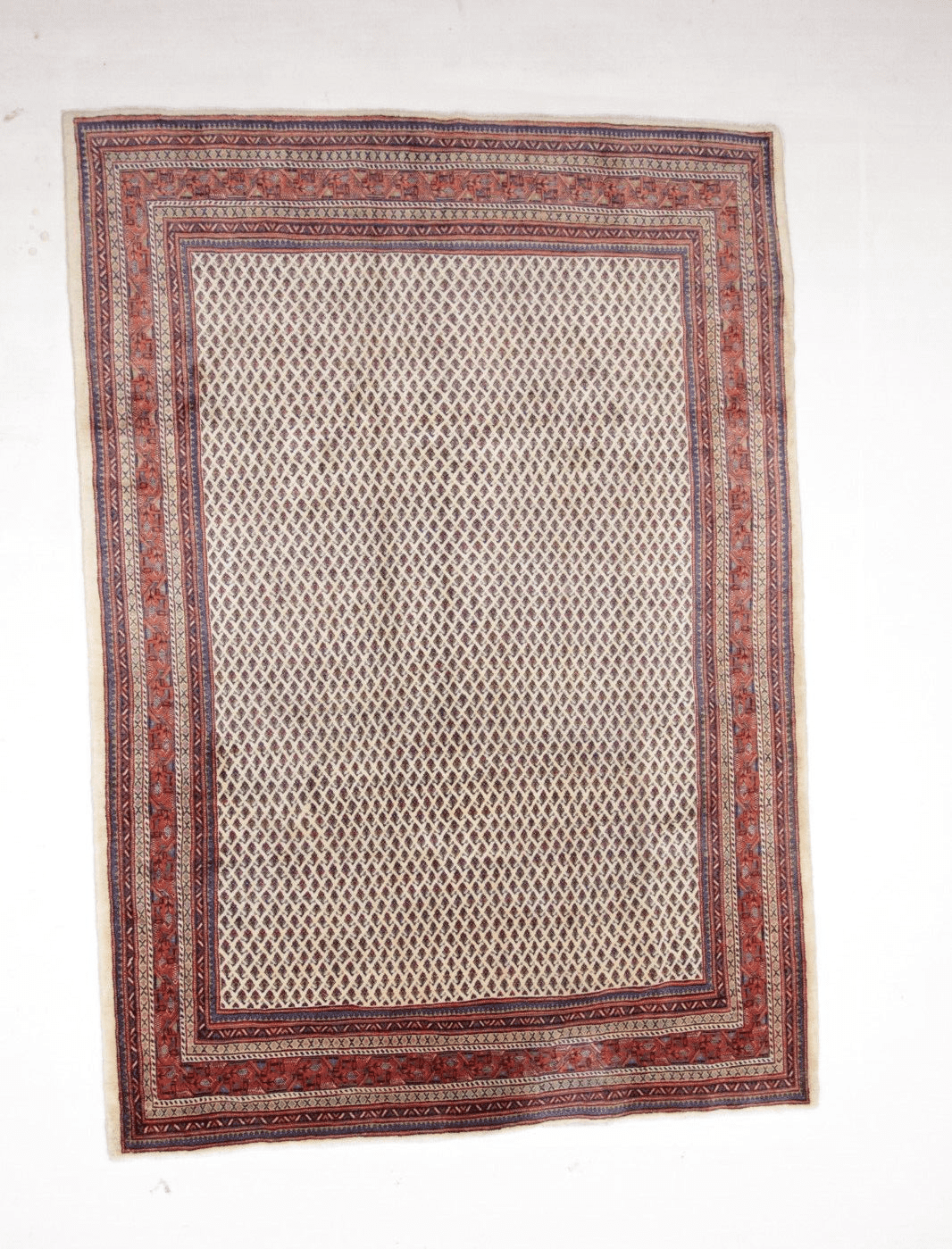 Handgeknüpfter Orientteppich Sarough Mir 327 x 231 cm, 2.500.000 Knoten, Neu