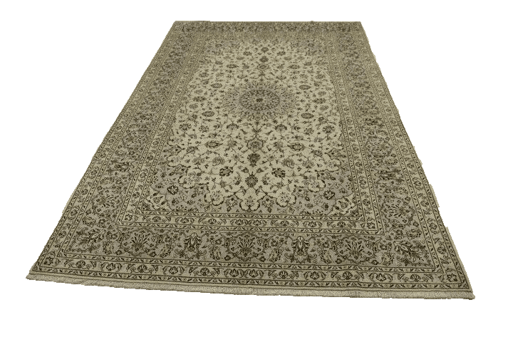 Wunderschöner Orientteppich Kashan 355 x 241 cm, 300000 Knoten, handgeknüpft