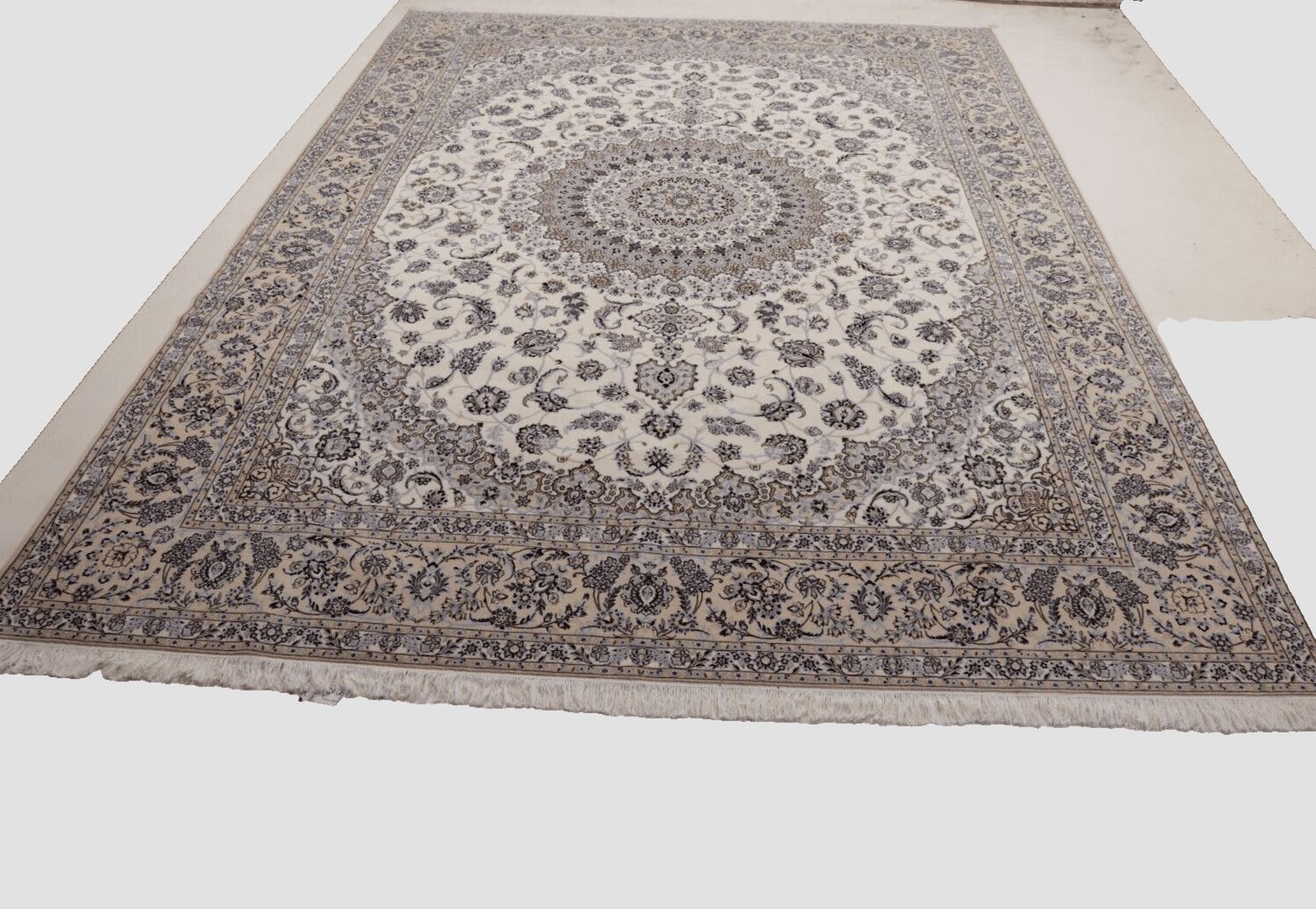 Wunderschöner Orientteppich 412 x 313 cm, 1000 Knoten, handgeknüpft