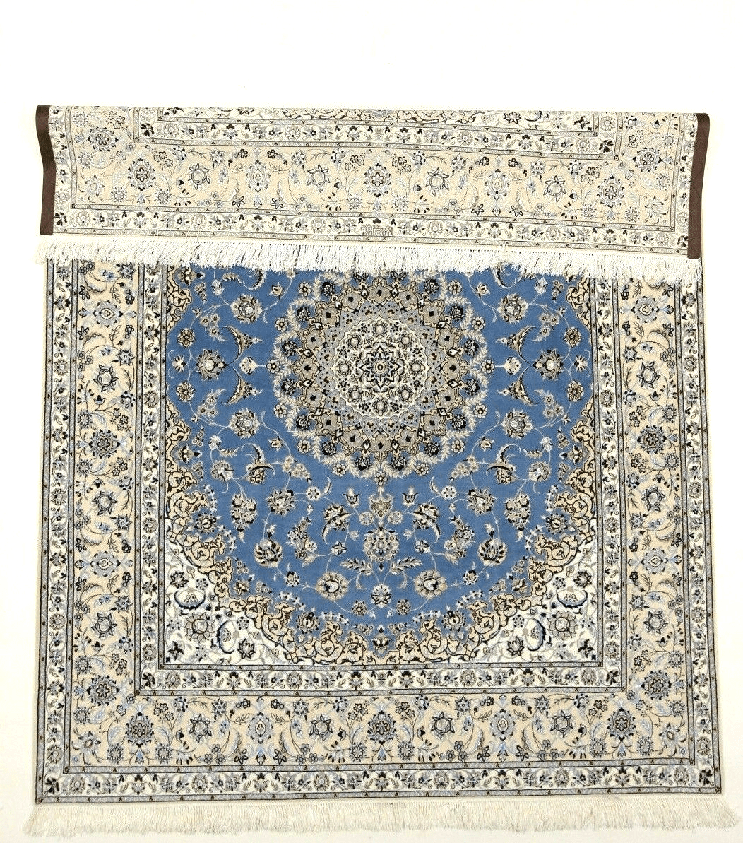 Wunderschöner Orientteppich 255x207 cm, Nain 6 La, handgeknüpft