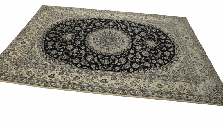 Orientteppich 311x207 cm, Nain 6 La, 850000 Knoten, handgeknüpft