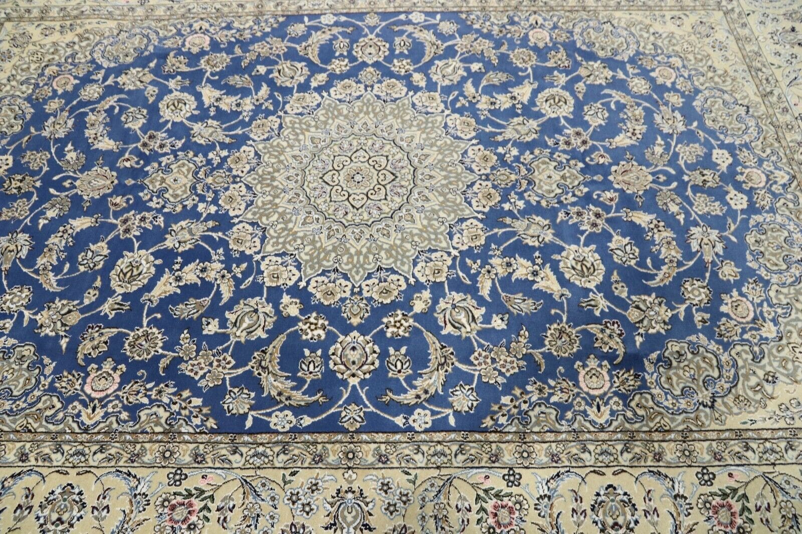 Wunderschöner Perserteppich 310x207 cm, 500.000 Knoten, handgeknüpft