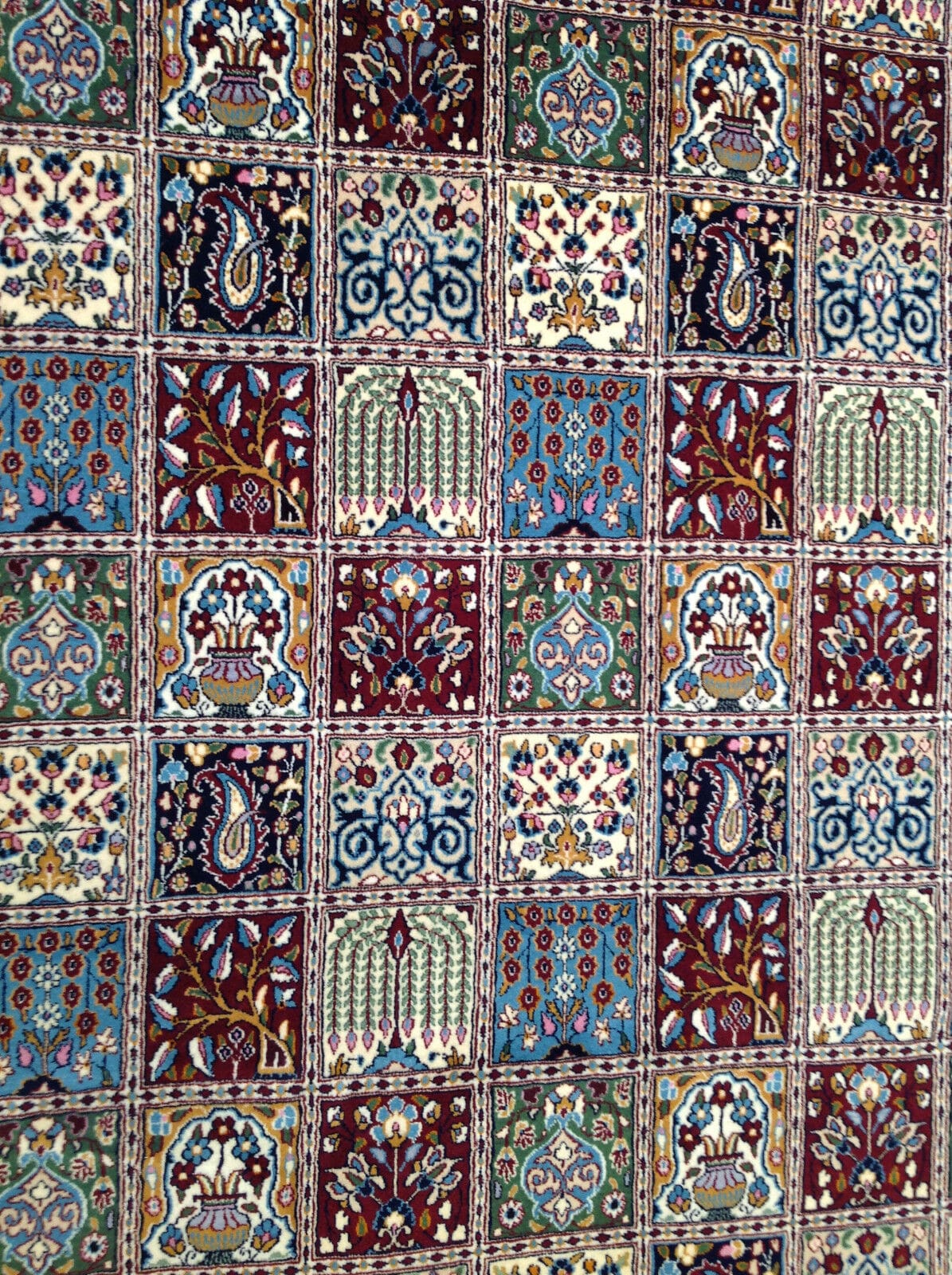 Wunderschöner Perserteppich Moud 308 x 205 cm, 400.000 Knoten, handgeknüpft