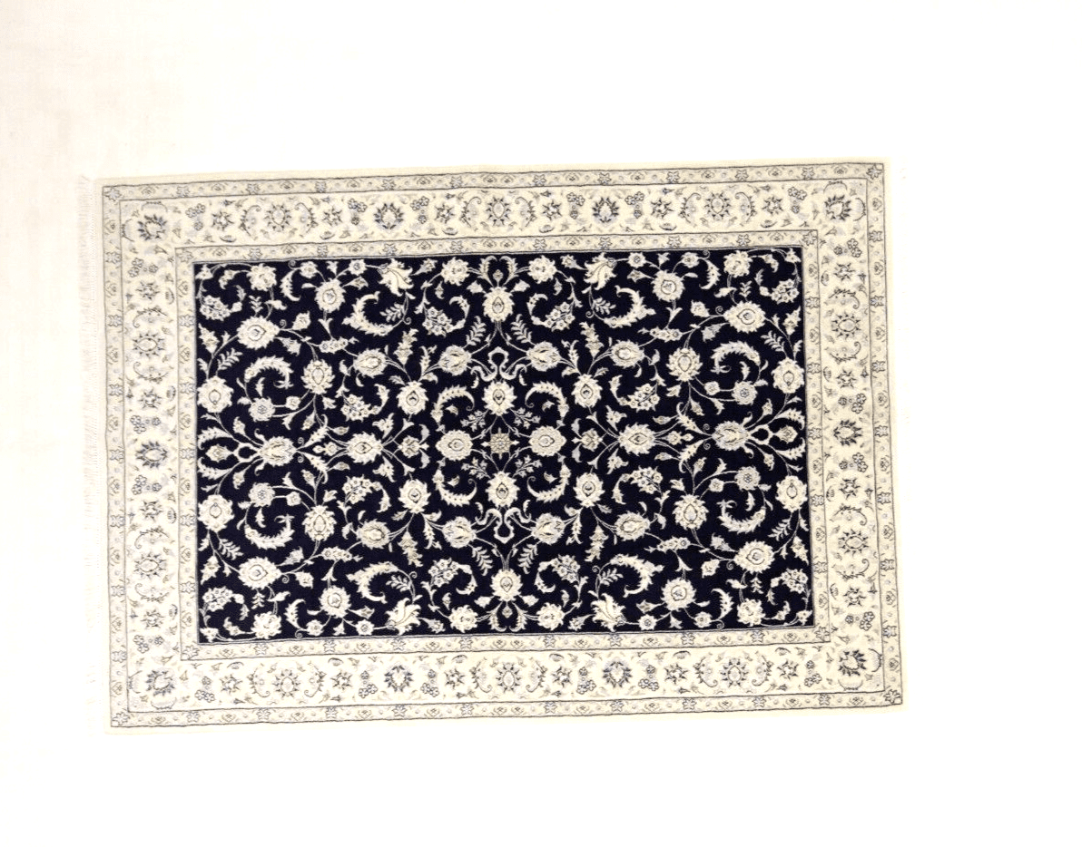 Wunderschöner Super Nain 9 La Perserteppich 241x169 cm, 500.000 Knoten, handgeknüpft
