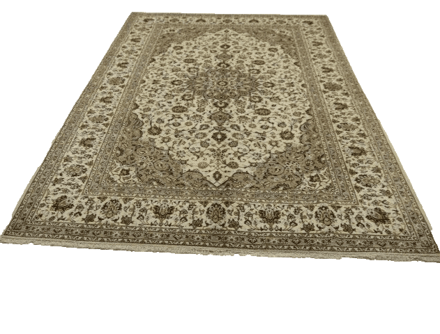 Wunderschöner Orientteppich Kashan 347x246 cm, 300.000 Knoten, handgeknüpft