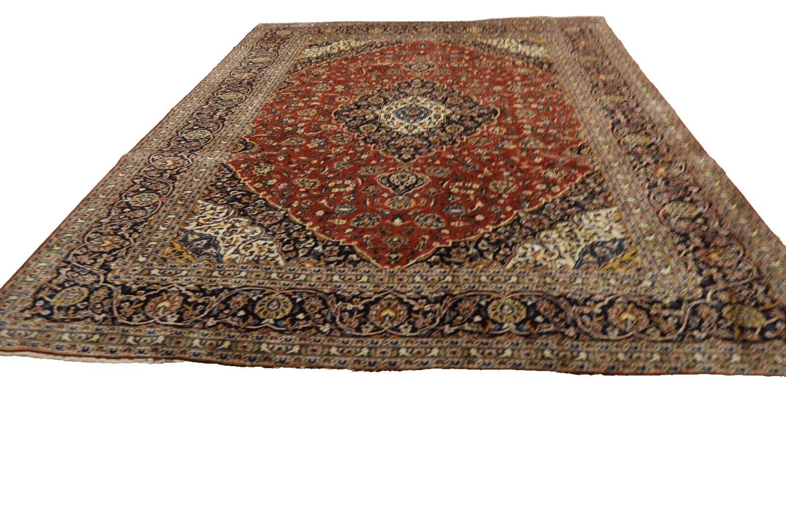 Orientteppich Kashan 407 x 306 cm, 250.000-300.000 Knoten, handgeknüpft